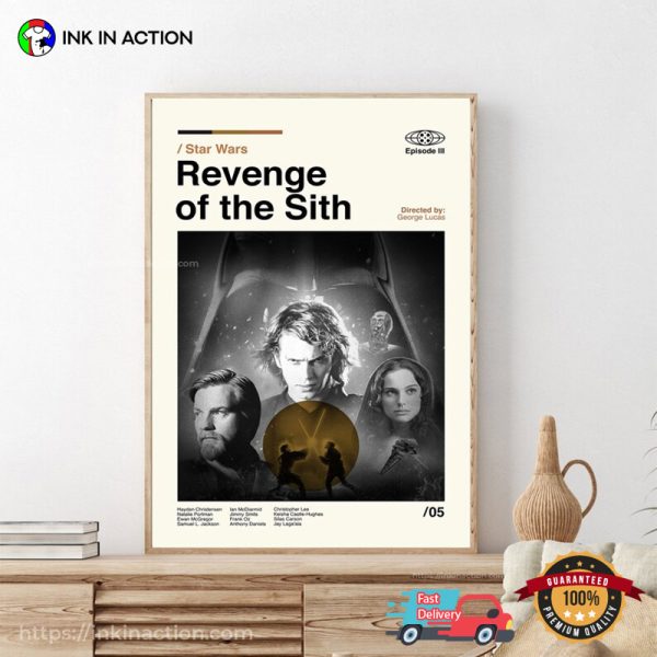 Disney Star Wars Revenge Of The Sith Poster
