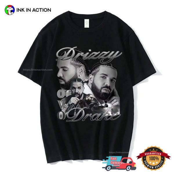 Drizzy Drake Retro Graphic T-shirt
