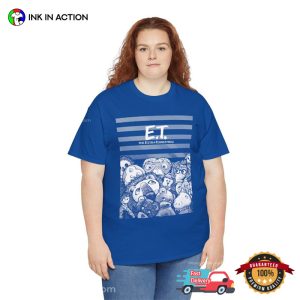 ET The Extra Terrestrial Animation 80s Movie T-Shirt