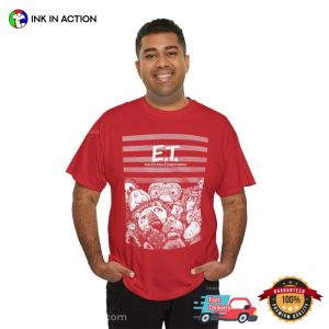 ET The Extra Terrestrial Animation 80s Movie T-Shirt