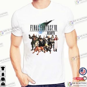 FF VII Rebirth Game Characters T-Shirt