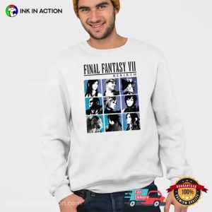 game final fantasy 7 remake Characters Vintage Style T Shirt 1