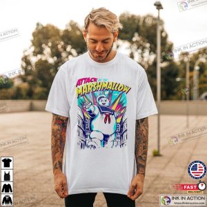 ghostbusters stay puft Attack Of The Marshmallow T Shirt