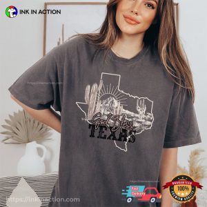 God Bless Texas Western Comfort Colors Shirt