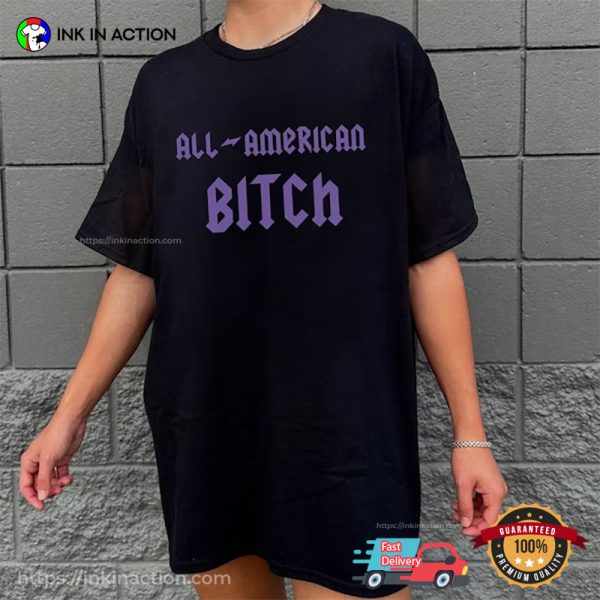 Guts Tour All American Bitch Comfort Colors Olivia Rodrigo T-shirt