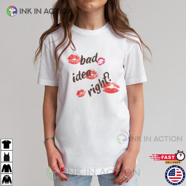 Guts Tour Olivia Rodrigo Bad Idea Right T-Shirt