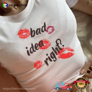 Guts Tour Olivia Rodrigo Bad Idea Right T-Shirt