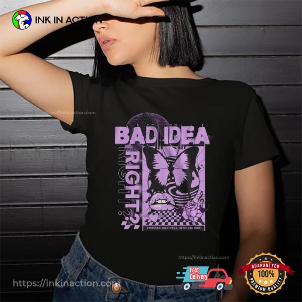 Guts Tour Olivia Rodrigo Bad Idea Rights Music T-Shirt