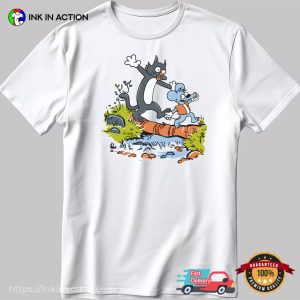 Itchy And Scratchy Funny Cartoon Shirt