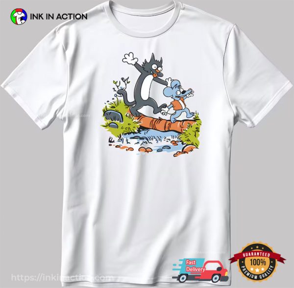 Itchy And Scratchy Funny Cartoon Shirt