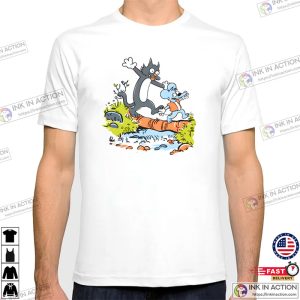 Itchy And Scratchy Funny Cartoon Shirt