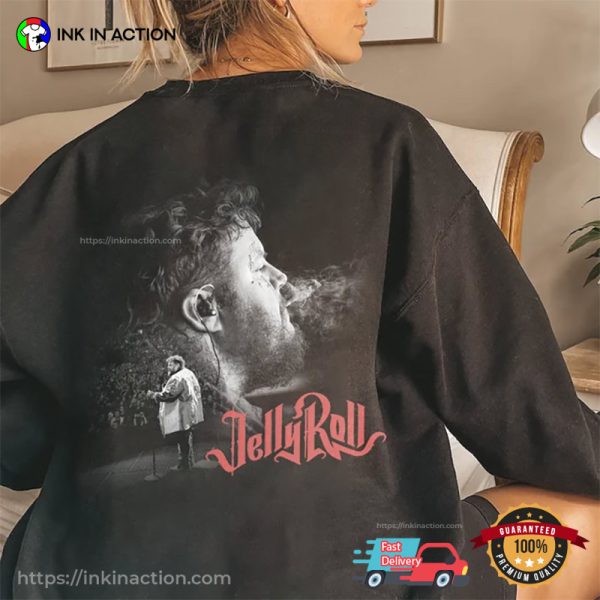Jelly Roll Rapper Perfomance Rock T-shirt