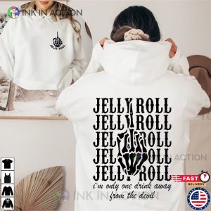 Jelly Roll Greatest Hits Funny 2 Sided Shirt