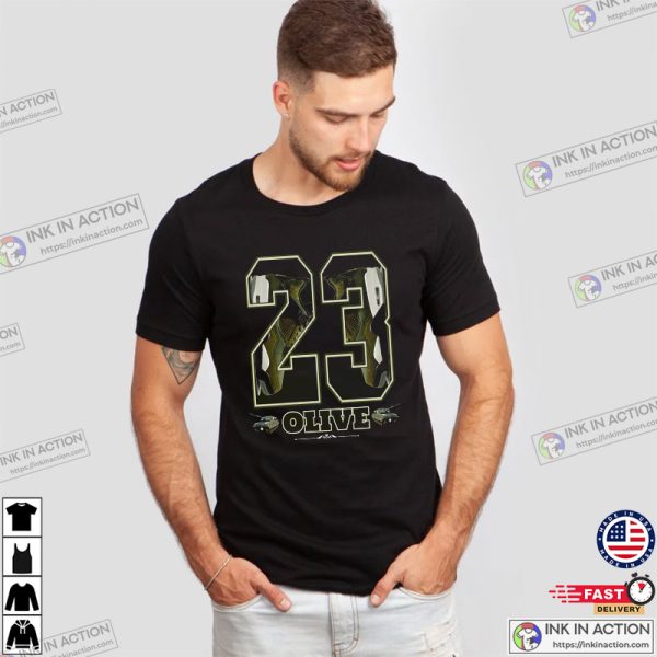 Jordan 5 Retro Olive Army Sporty T-shirt