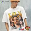 Lily Gladstone Killers Of The Flower Moon Collage Vintage 90s T-Shirt