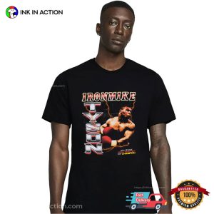 Mike Tyson Boxing Hall Of Fame Vintage T-shirt