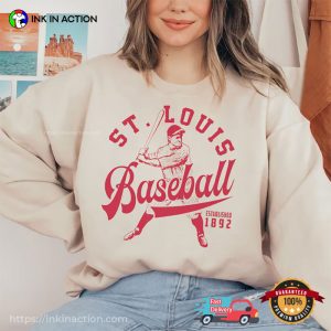 MLB St Louis Baseball 1892 Retro Cardinals T-shirt