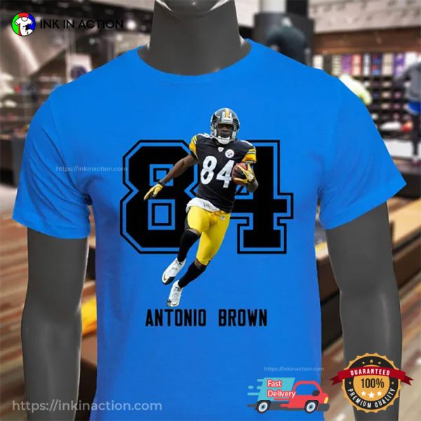 Pittsburgh Steelers Antonio Brown Graphic Football T-shirt