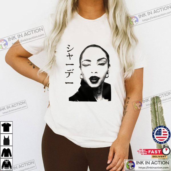 Sade Singer Japanese Vintage 90s T-Shirt