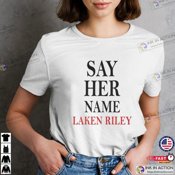 Say Her Name Laken Riley Basic T-Shirt