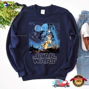 star wars art Disney Vintage Comfort Colors T Shirt 1