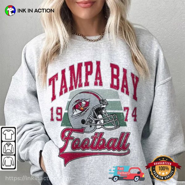 Tampa Bay Football 1974 Vintage Style T-Shirt