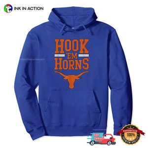 texas longhorn hook em Horns Logo Football Tee 3