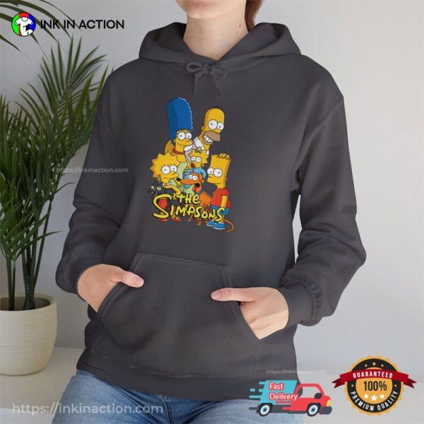 The Simpsons Movie Adult Cartoon T-shirt