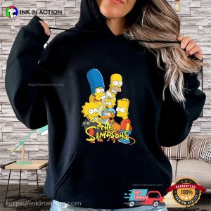 The Simpsons Movie Adult Cartoon T-shirt