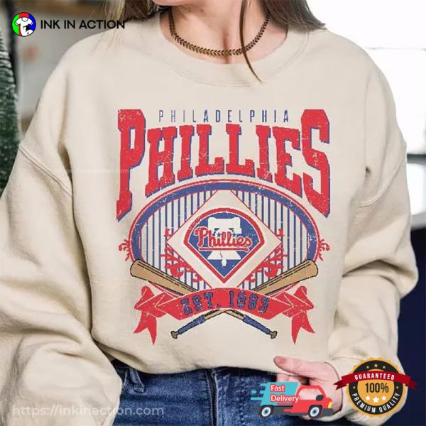 1883 Vintage Philadelphia Phillies T-shirts