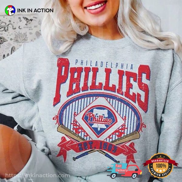 1883 Vintage Philadelphia Phillies T-shirts