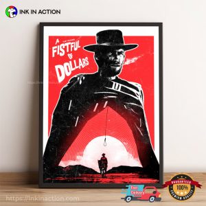 A Fistful Of Dollars Clint Eastwood Best Movies Poster No.1