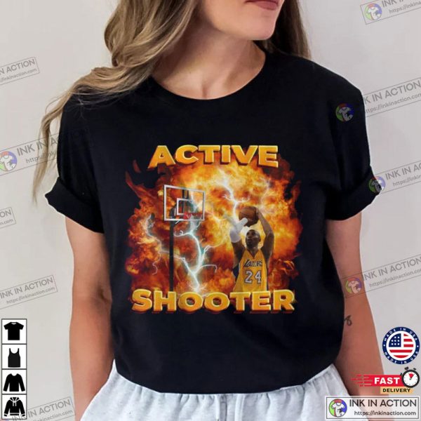 Active Shooter Basketball Meme T Shirts