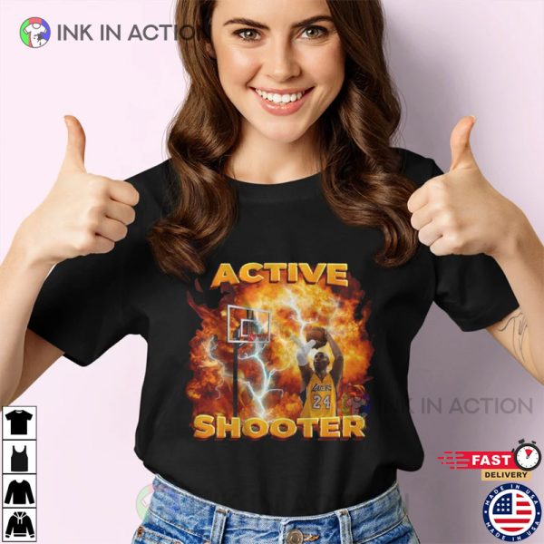 Active Shooter Basketball Meme T Shirts