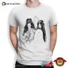 Aerosmith Metal Rock Band Draw Funny Art T-shirt