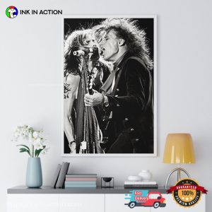 Aerosmith Performance Metal Rock Retro Poster