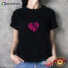 Aj Lee WWE Spider Web Heart Unisex T shirt