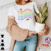 All Pride No Prejudice New LGBTQ Flag Comfort Colors Tee