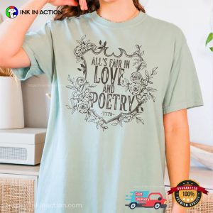 All’s Fair In Love And Poetry TTPD Album Vintage Comfort Colors T-shirt