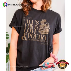 All’s Fair In Love And Poetry The Tortured Poets Department Comfort Color Tee