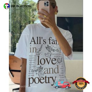 All's Fair in Love and Poetry taylor swift graphic tee 2