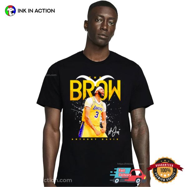Anthony Davis Los Angeles Lakers The Brow Signature Shirt