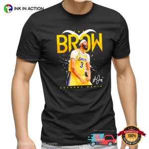 Anthony Davis Los Angeles Lakers The Brow Signature Shirt