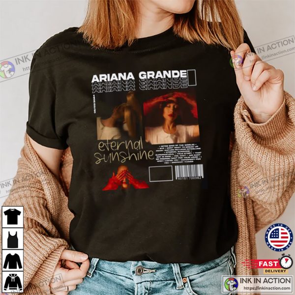 Ariana Grande New Album Eternal Sunshine Infographic T-shirt