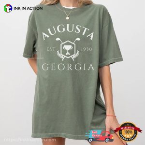 Augusta Georgia Est 1930 Golf Comfort Colors Tee 3