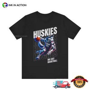 Big East Basketball uconn huskies T shirt 1