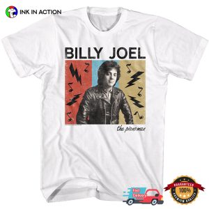 Billy Joel The Piano Man Graphic T shirt 3