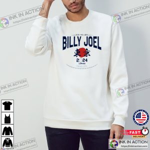 Billy Joel Japan, Tokyo Dome 1 24 Wed 2024 T shirts