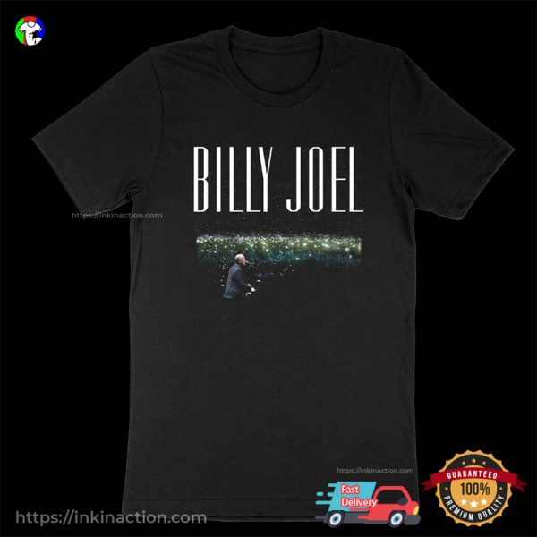 Billy Joel Live Music Concert 2023 Dates 2 Sided T-shirt