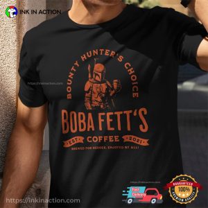 Boba Fett's Coffee funny star wars shirts 2